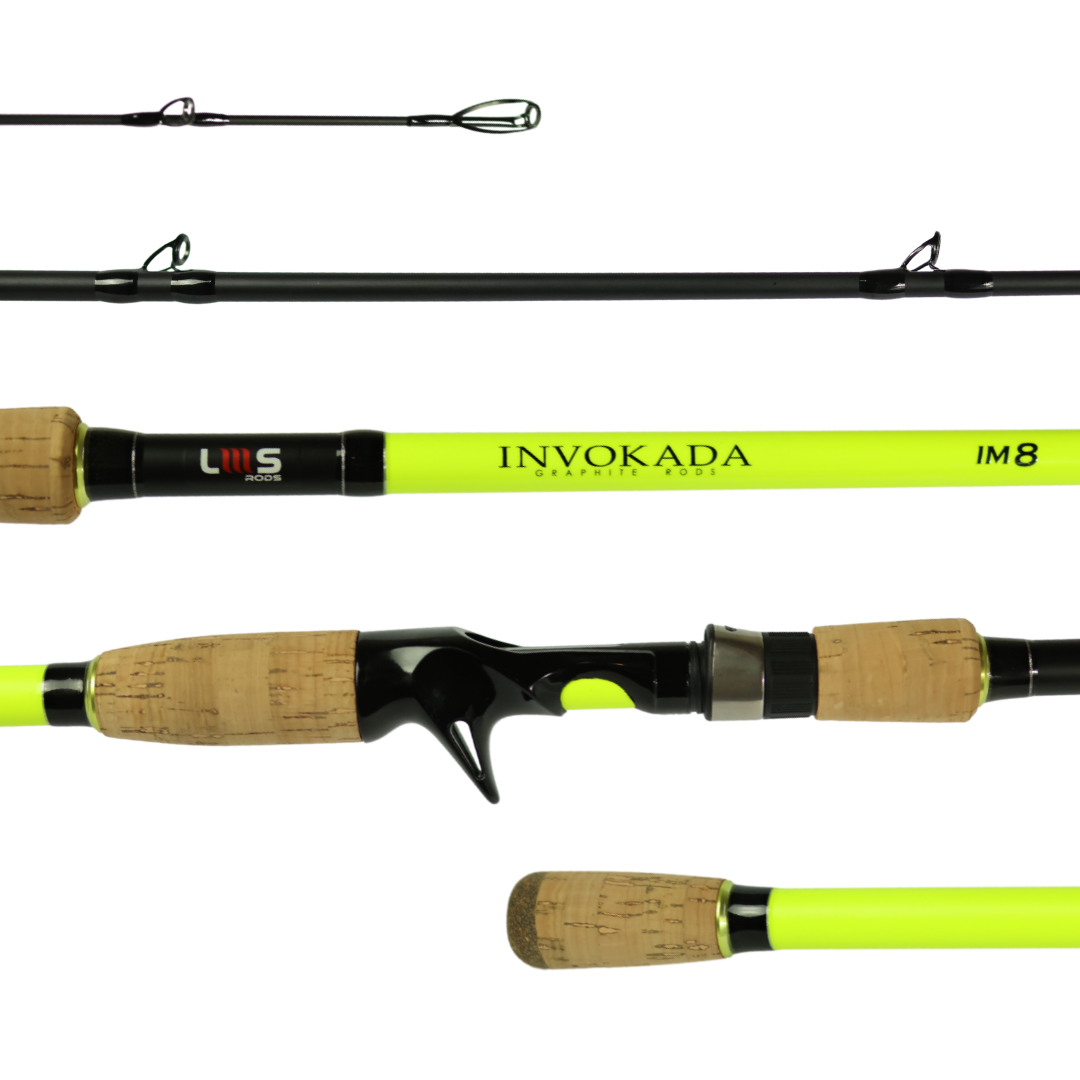Invokada Pro Cast 8'0" 50LB Green Lemon (INVPC80502GL)