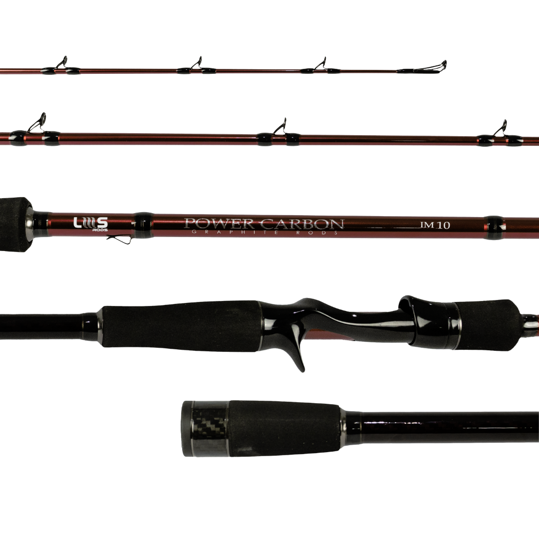 Power Carbon Cast 9'0" 50LB Vinho (PCVPC90502)
