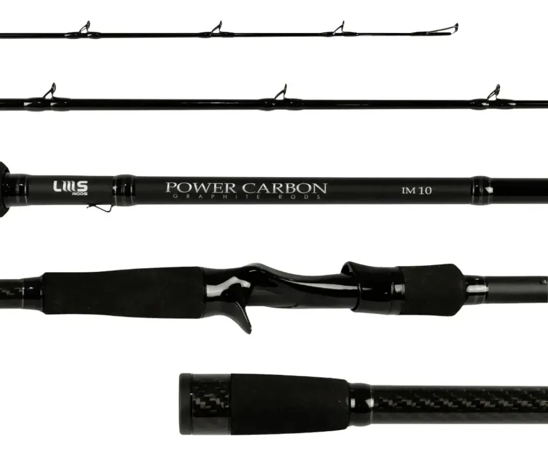 Power Carbon Cast 7'0" 80LB Black – New Model (PCBSC70801)