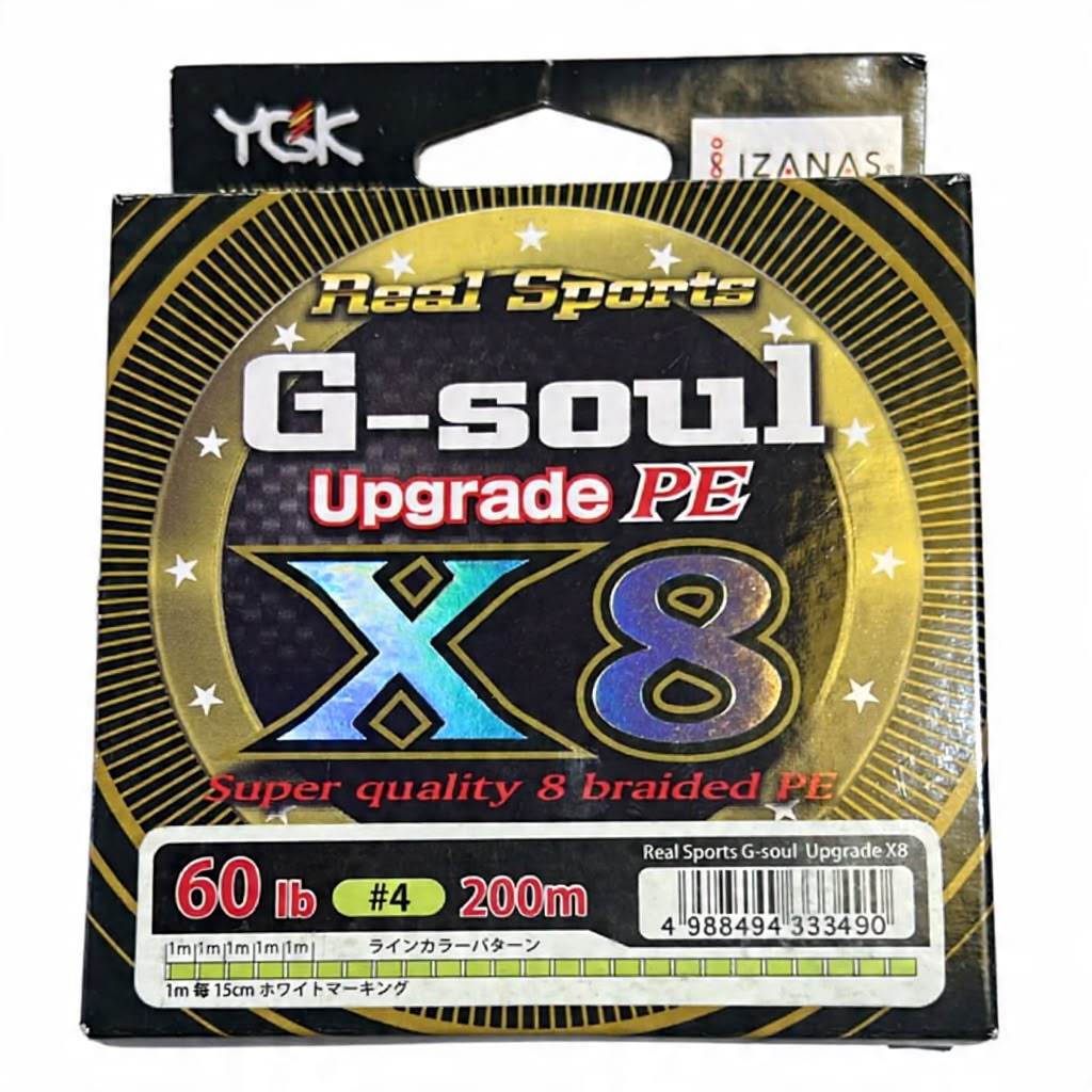 Ygkpe gsoul x8 trança atualização trança linha de pesca super forte 8 fios multifilamento pe linha 150m feito no japão 60lb.
