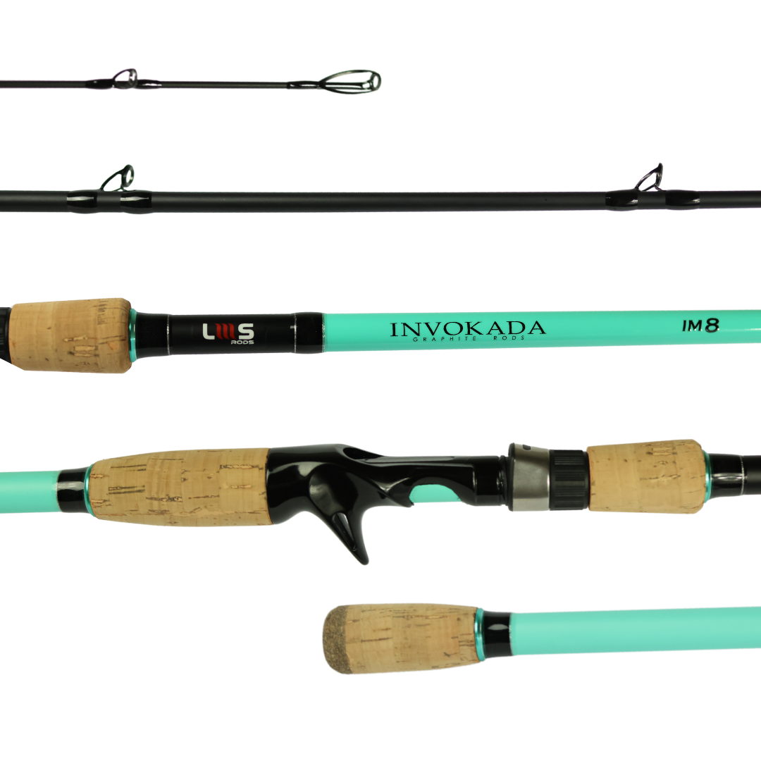 Invokada Pro Cast 5'8" 25LB Blue-Green (INVPC58251BG)
